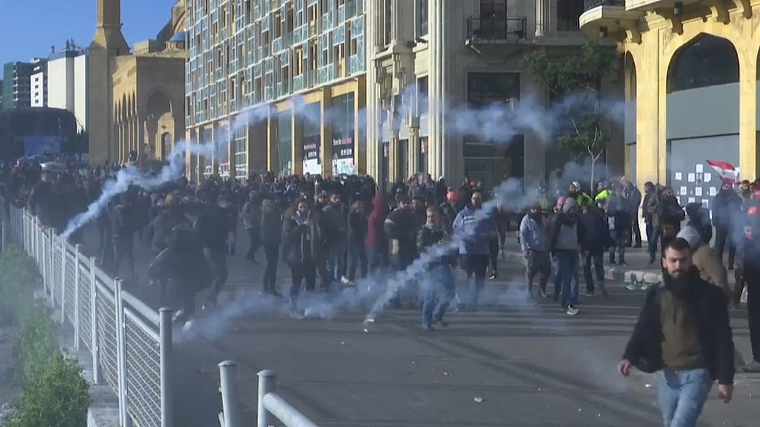 Protesta en Líbano