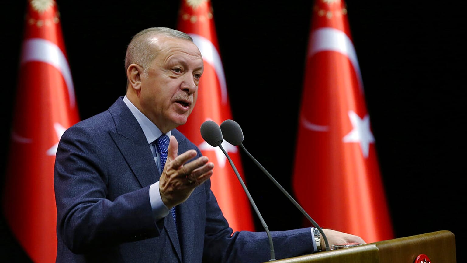 Erdogan sagte in Ankara, die syrische Regierung werde einen "sehr sehr hohen Preis" für Angriffe auf türkische Truppen bezahlen.