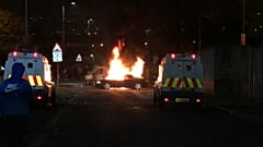 Imagen del enfrentamiento con disidentes del Nuevo Ira en el que murió la periodista Lyra McKee