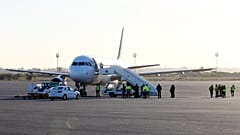 Libya'nın başkenti Trablus'taki Mitiga Uluslararası Havalimanı