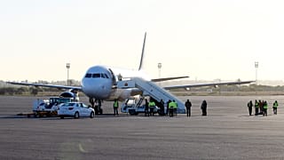 Libya'nın başkenti Trablus'taki Mitiga Uluslararası Havalimanı