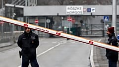 Grenze zwischen Serbien und Ungarn.