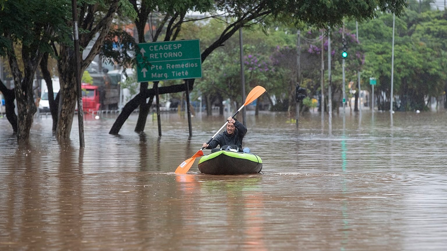 Sao Paulo hit with floods and mudslides after heavy downpours