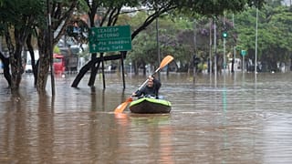 Sao Paulo hit with floods and mudslides after heavy downpours
