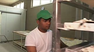 Einer der Mitarbeiter aus Sri Lanka.