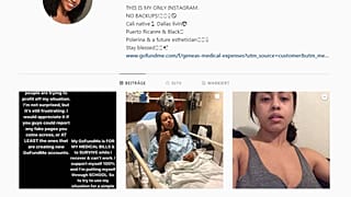 Screenshot von Skys Instagram-Profil