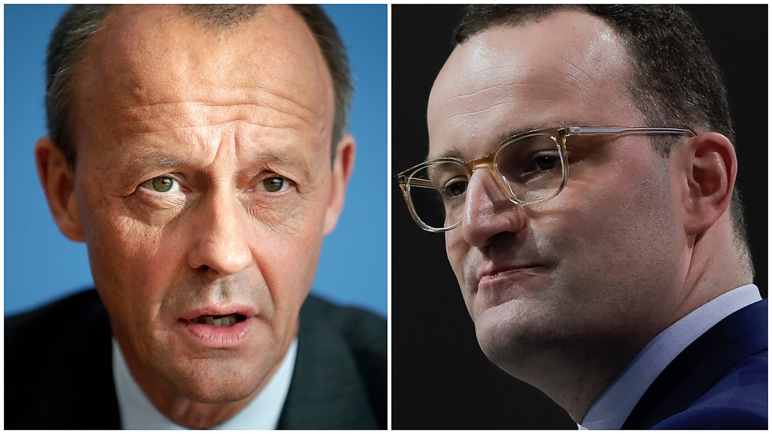 Friedrich Merz ve Jens Spahn
