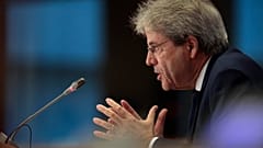 El comisario de Economía Paolo Gentiloni en imagen de archivo