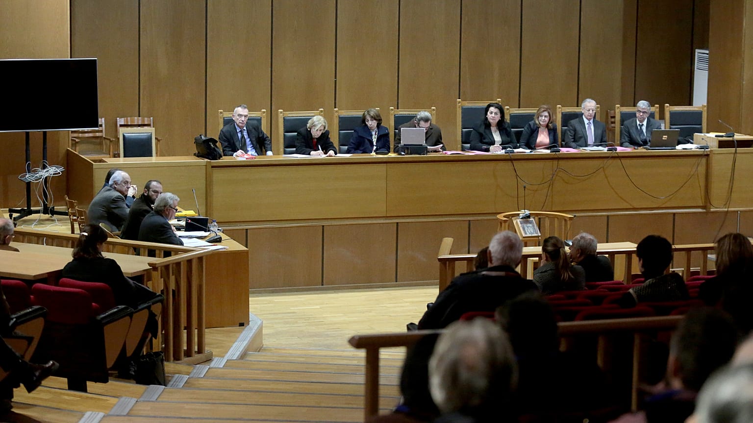 Συνήγορος της Πολιτικής Αγωγής αγορεύει στη δίκη της Χρυσής Αυγής