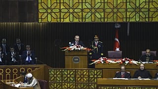 Türkiye Cumhurbaşkanı Recep Tayyip Erdoğan, Ulusal Meclis ve Senato ortak oturumuna katılarak konuşma yaptı