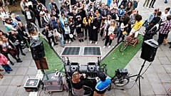 Bailar hasta el amanecer respetando el mediambiente