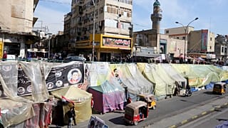 یک معترض عراقی دیگر در نزدیکی میدان تحریر بغداد به قتل رسید