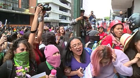 Gewalt an Frauen - neue Proteste in Mexiko