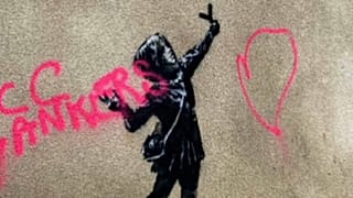 "Валентинку" Бэнкси в Бристоле осквернили