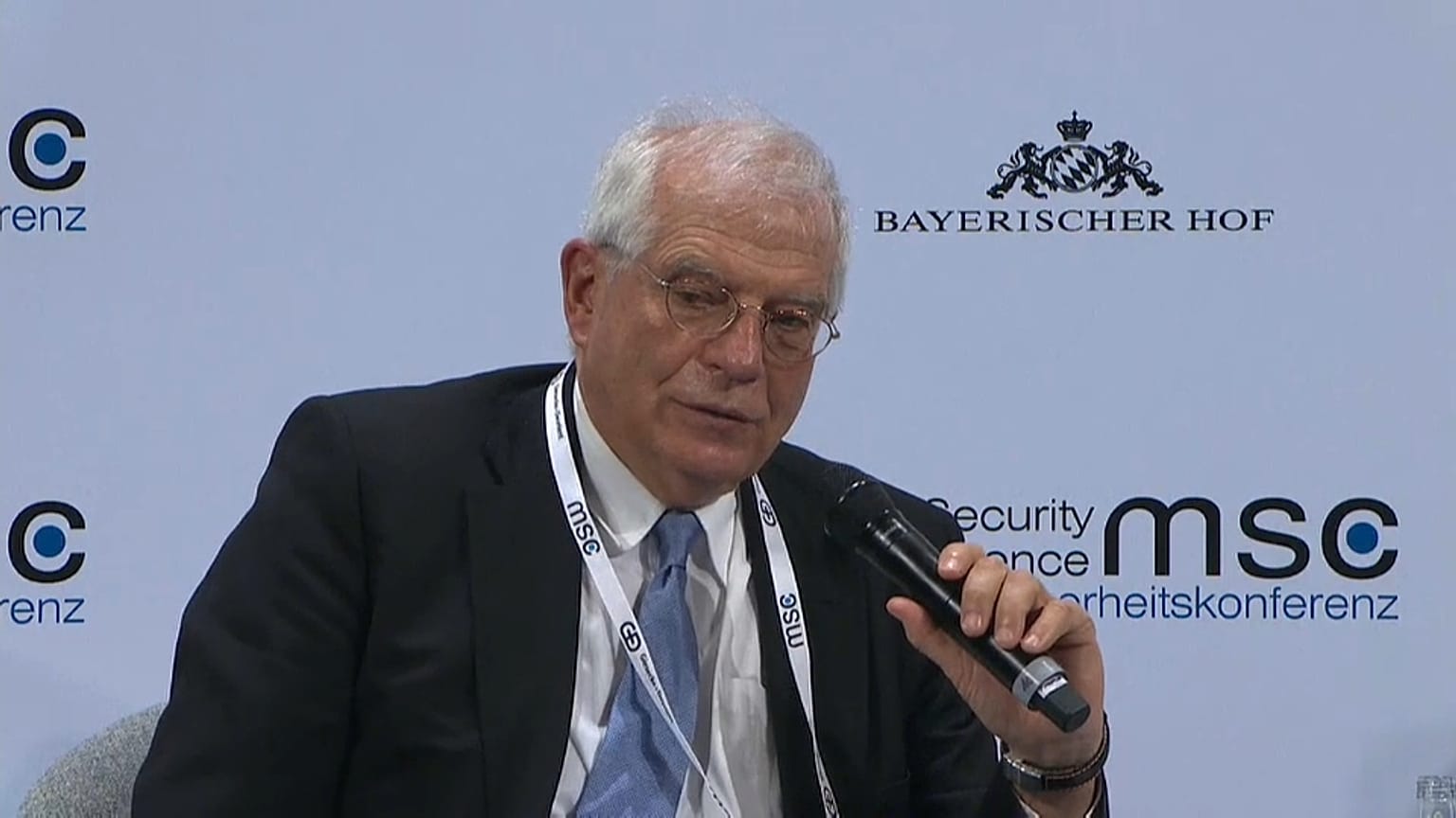 Josep Borrell at 2020 Munich Security Conference