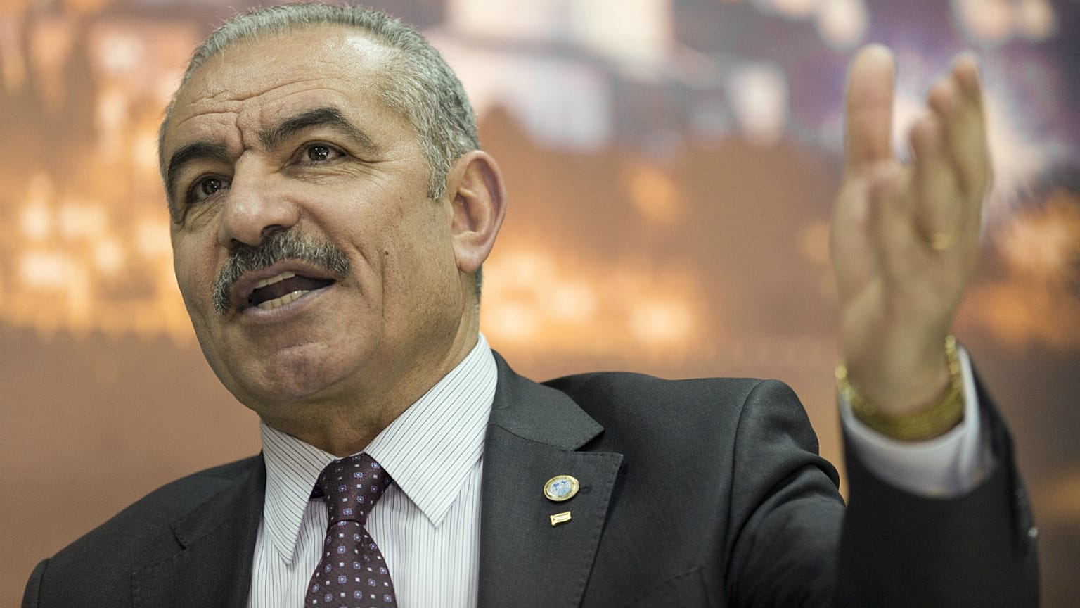 رئيس الوزراء الفلسطيني، محمد اشتية 