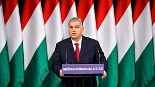 Viktor Orban delivers his annual 'State of Hungary' speech 