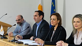 Ο Υπουργός Υγείας Κωνσταντίνος Ιωάννου σε δηλώσεις στα ΜΜΕ για τον κορονοϊό