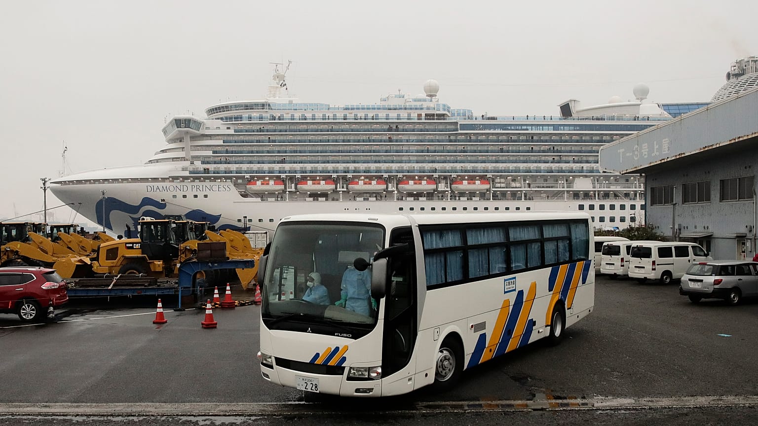 El Diamond Princess cuenta ya con más de 450 infectados por coronavirus