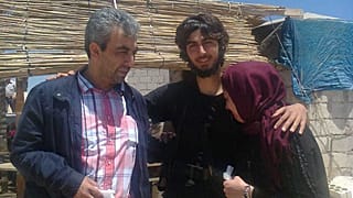 Osman et Gülay T. avec leur fils Burak