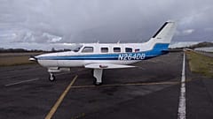 A plane of the Piper model, similar to the aircraft that crashed near Dominica.