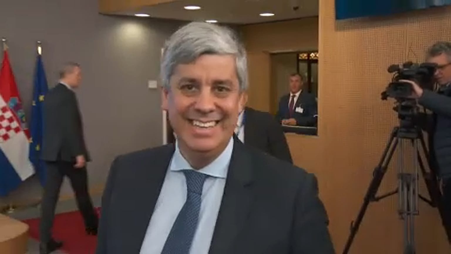 Mario Centeno, az eurócsoport elnöke