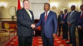 Mike Pompeo elogia política de João Lourenço contra a corrupção 