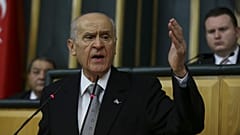 Milliyetçi Hareket Partisi (MHP) Genel Başkanı Devlet Bahçeli, partisinin TBMM Grup Toplantısına katıldı. Bahçeli, burada bir konuşma yaptı. ( Güven Yılmaz - Anadolu Ajansı )