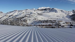 Les pistes de ski de Valberg, Guillaumes, France