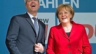 Röttgen und Merkel im Mai 2012