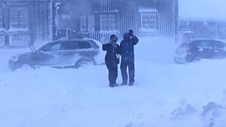 ۵۰ نفر در نروژ به دام برف و بوران افتادند