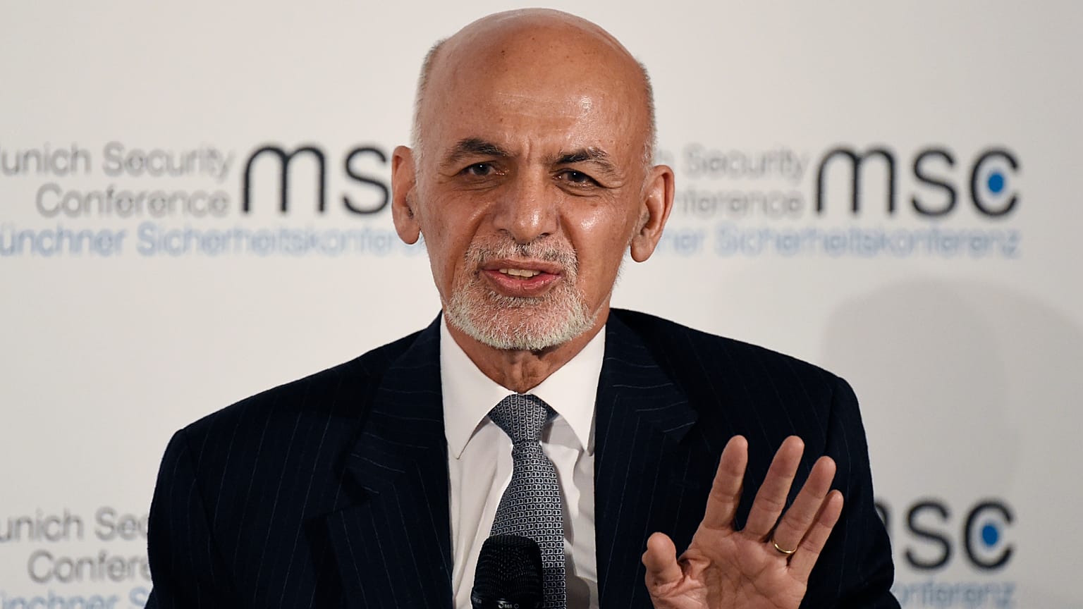 Afganistan Cumhurbaşkanı Eşref Gani