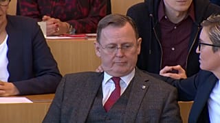 Ex-Ministerpräsident Bod Ramelow (Die LInke)