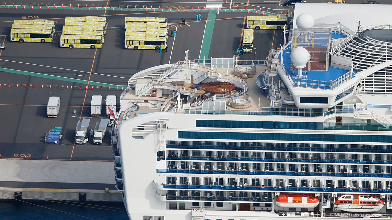 Covid-19 : fin de la quarantaine pour les passagers du Diamond Princess au Japon