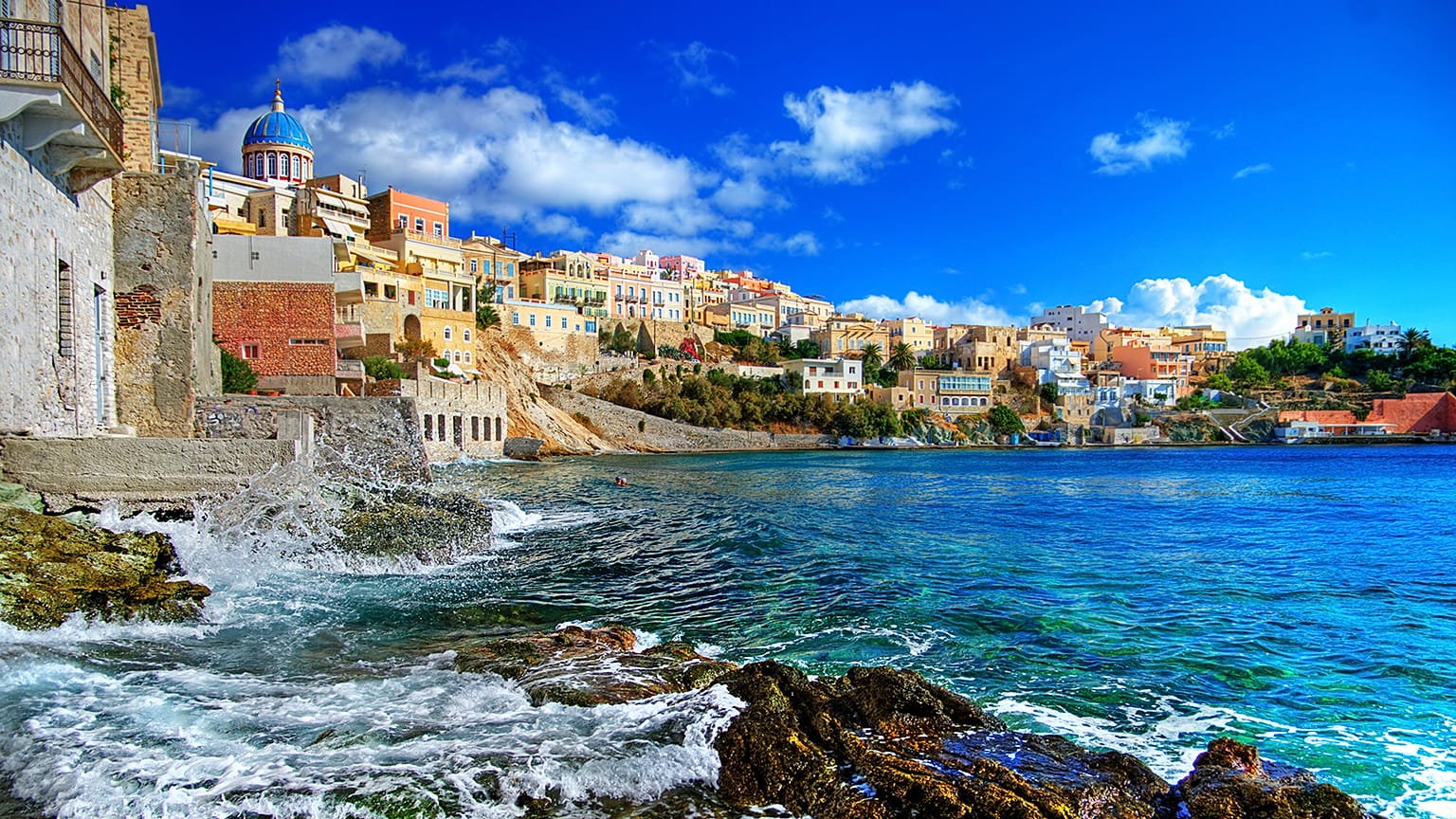 The island of Syros