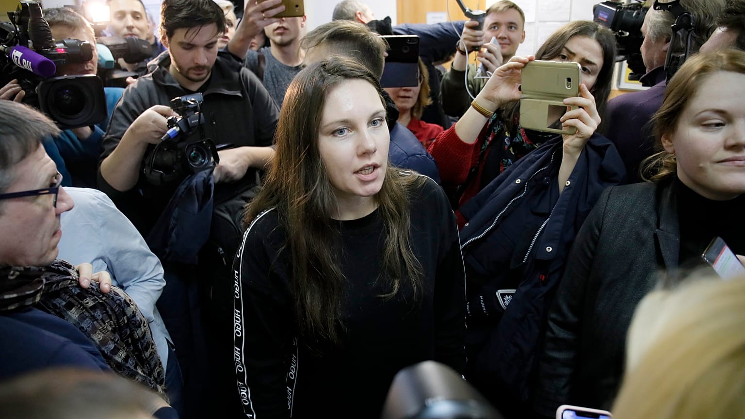 Сбежавшая из карантина Боткинской больницы Алла Ильина.
