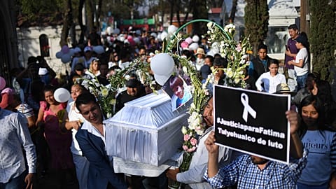 Sie fordern "Gerechtigkeit für Fatima (†7)"
