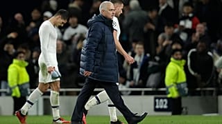 Jose Mourinho, à l'issue du match entre Tottenham et Leipzig, 19 février 2020, Londres