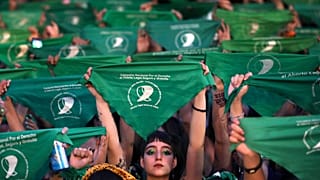 Renovada marea verde en Argentina a favor del aborto legal
