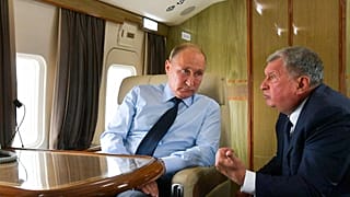 Rusya Devlet Başkanı Vladimir Putin ve Rosneft CEO'su Igor Sechin  
