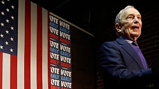 Democratic presidential candidate former New York City Mayor Michael  Bloomberg addresses supporters during a campaign stop in Sacramento, Calif., Monday, Feb. 3, 2020