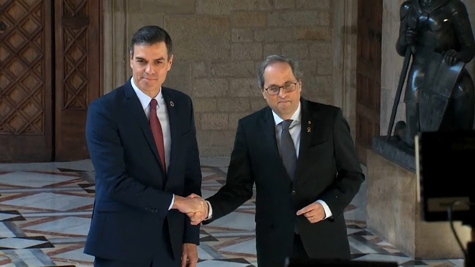 Pedro Sánchez se reunirá con Quim Torra el 26 de febrero