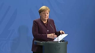 المستشارة الألمانية أنجيلا ميركل- برلين 20 فبراير 2020