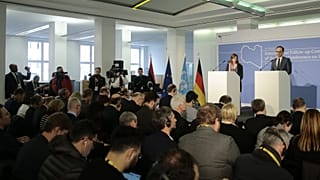 Libya'da kalıcı ateşkes ve siyasi sürecin canlandırılması amacıyla düzenlenen Libya Uluslararası İzleme Komitesi toplantısı Münih'te gerçekleştirildi