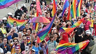 Az első Pride felvonulás a lengyelországi Plockban tavaly augusztusban