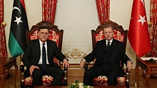 Τουρκία-Λιβύη: Συνάντηση Ερντογάν – Σάρατζ στην Κωνσταντινούπολη