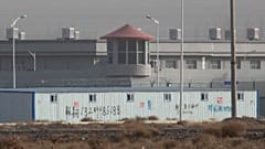 Prisión en la región china de Xinjiang (archivo)