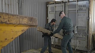 La Guardia Civil desmantela una fábrica subterránea de tabaco y salva la vida a seis personas