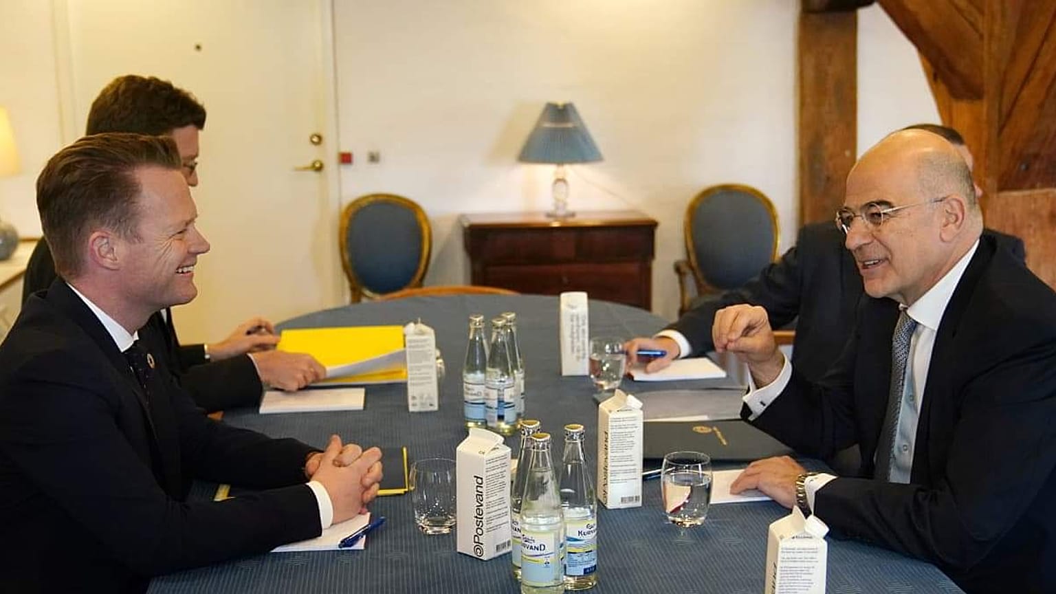 Συνάντηση Δένδια με τον Δανό ΥΠΕΞ στην Κοπεγχάγη