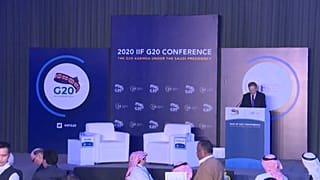 اجتماع لقادة المالية لدى مجموعة 20 في الرياض. 2020/02/21